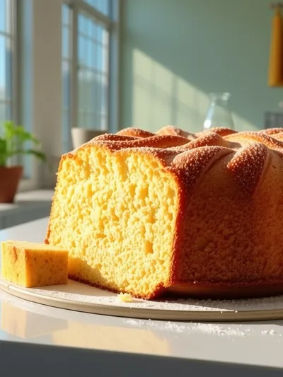 4-Ingredient Pound Cake – Simple & Delicious