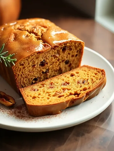 Perfectly Moist Pumpkin Bread - cooking process