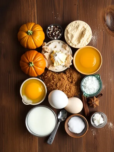 Pumpkin Bread Recipe – Moist & Flavorful - ingredients preparation