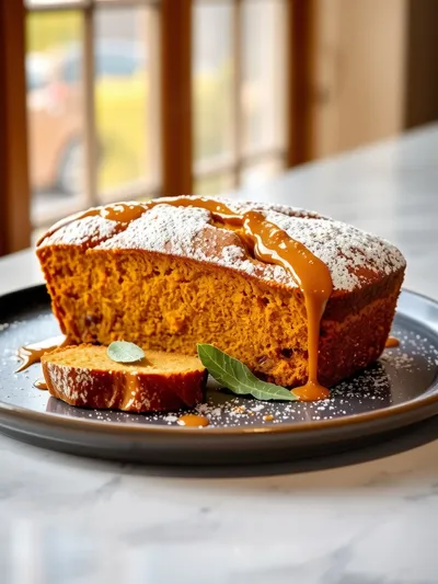 Better-Than-Starbucks Pumpkin Bread – Ultra Moist & Easy - ready to serve