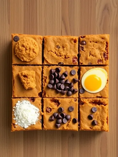 Pumpkin Chocolate Chip Bars - ingredients preparation