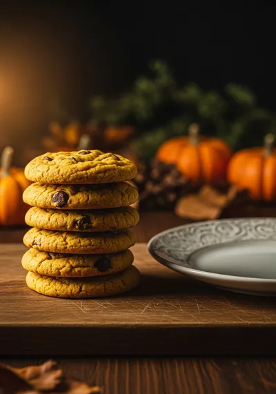 Pumpkin Chocolate Chip Cookies Recipe