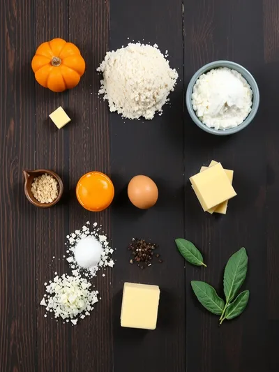 Pumpkin Gnocchi Recipe - ingredients preparation
