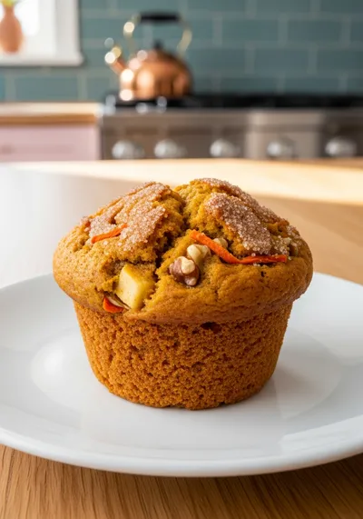 Pumpkin Morning Glory Muffins