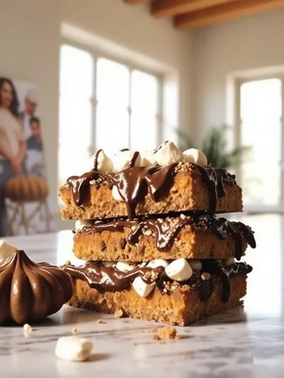 Pumpkin S'mores Bars