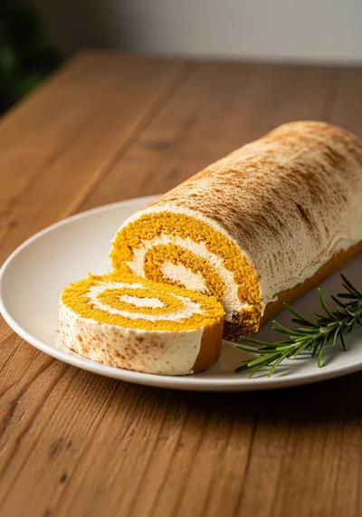 Pumpkin Spice Cake Roll Recipe