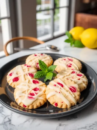 Raspberry Lemonade Cookies: Sweet Summer Treat - ready to serve