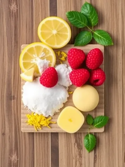 Raspberry Lemonade Cookies: Sweet Summer Treat - ingredients preparation