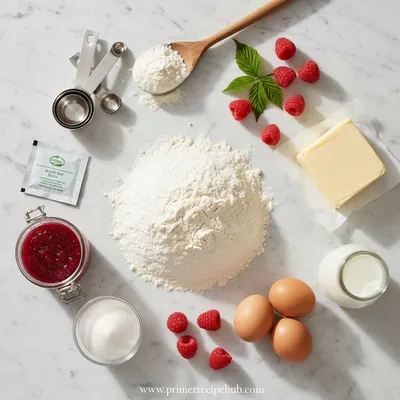 Raspberry Swirl Brioche Loaf Recipe - cooking process