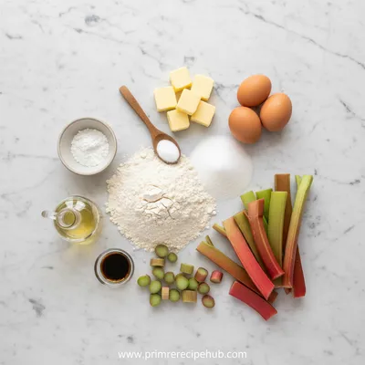 Irresistible Rhubarb Bread Recipe - cooking process