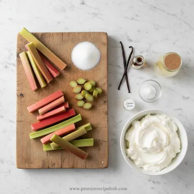 Rhubarb Fluff – Easy No‑Bake Spring Dessert - cooking process