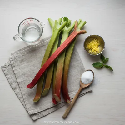 Rhubarb Jelly – Sweet Spring Treat - cooking process
