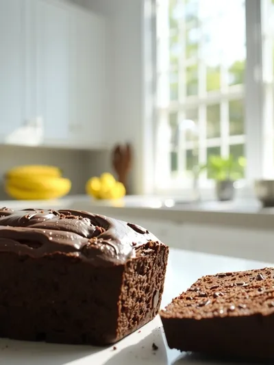 Rich Chocolate Banana Bread