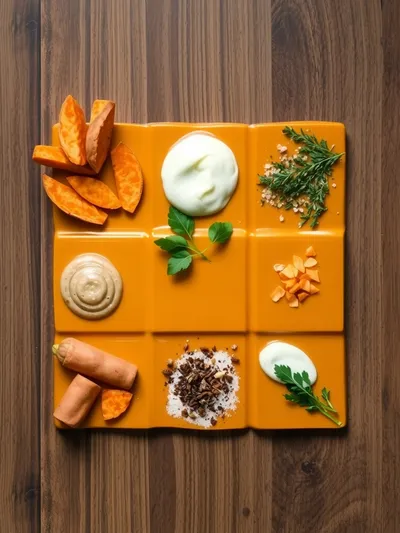 Roasted Sweet Potato Soup – Easy & Super Tasty - ingredients preparation