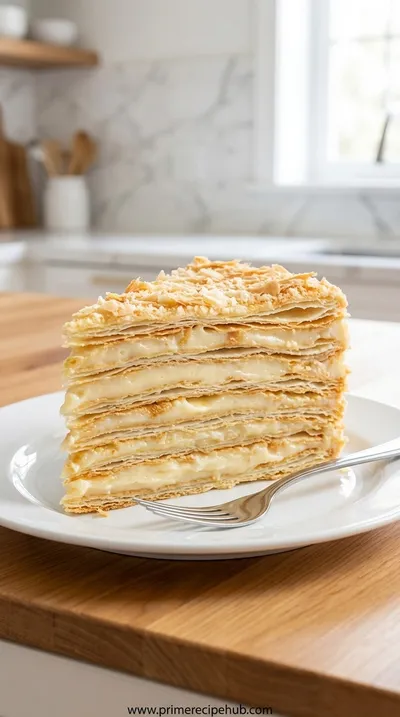 Russian Napoleon Cake – Classic Puff Pastry Dessert
