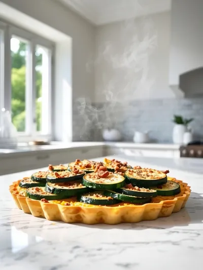 Scarpaccia Zucchini Tart – Tuscan Savory Tart