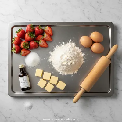 Shoney's Strawberry Pie – The Ultimate Homemade Copycat - ingredients preparation