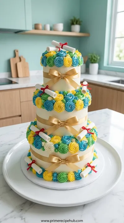 Silly Graduation Cake