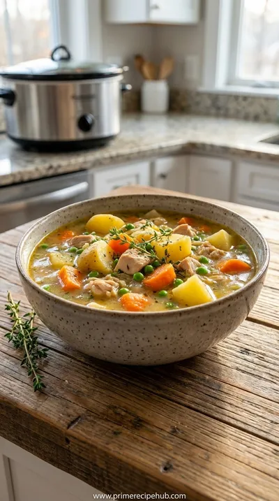 Slow Cooker Chicken Stew