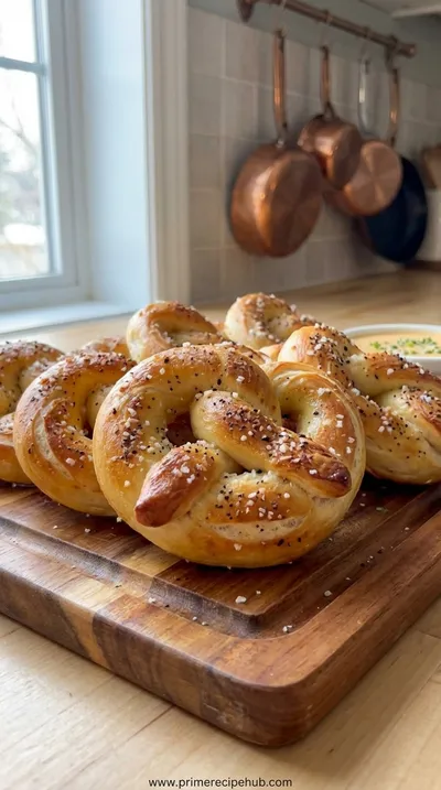 Homemade Soft Pretzels
