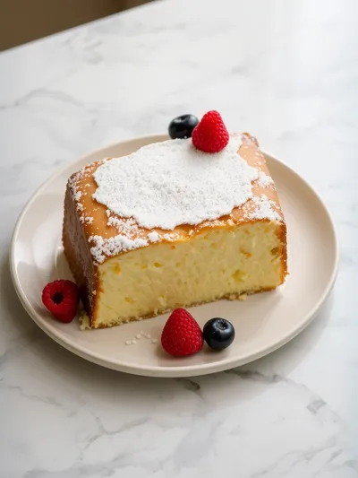 Sour Cream Pound Cake – Moist Classic Dessert - ready to serve