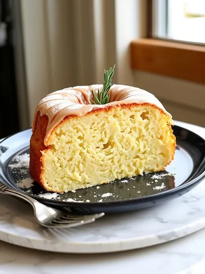 Old Fashioned Melt-In-Your-Mouth Sour Cream Pound Cake - cooking process
