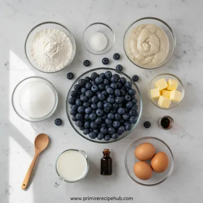 Sourdough Blueberry Muffins – Quick & Easy Breakfast Treat - cooking process