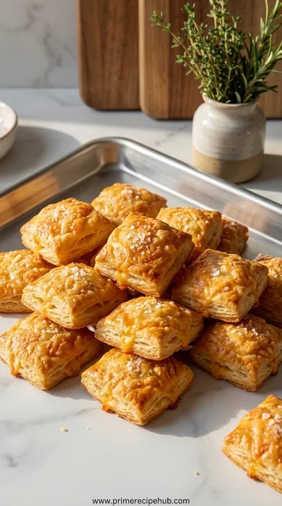 Easy Homemade Sourdough Cheese Puffs