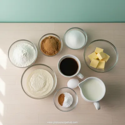 Sourdough Coffee Cake Muffins - cooking process