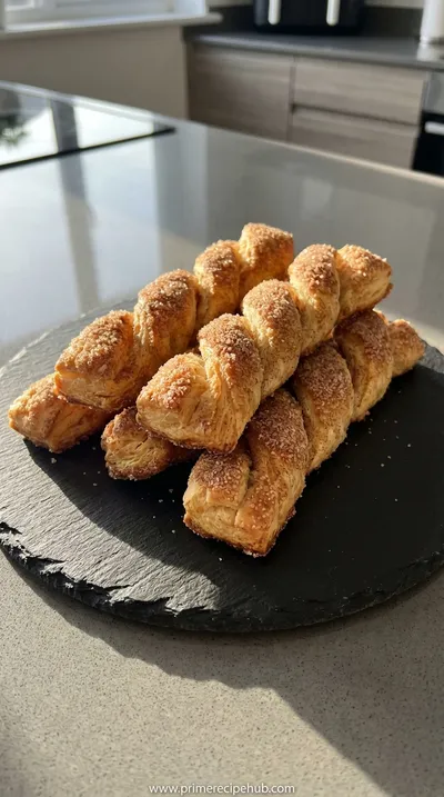 Sourdough Discard Cinnamon Sugar Twists