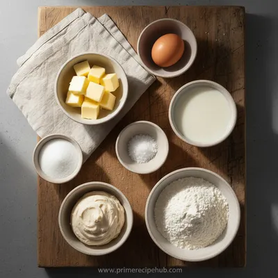 Sourdough Discard Dinner Rolls – Easy Baked Bread - cooking process