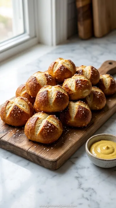 Sourdough Discard Pretzel Bites Recipe