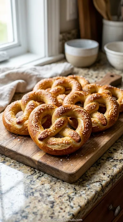 Sourdough Discard Pretzels