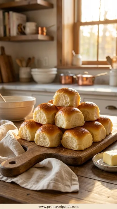 Sourdough Discard Rolls – Soft & Fluffy Dinner Buns