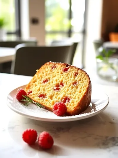 Southern Pound Cake - cooking process