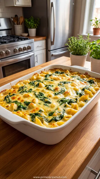Spinach Mac and Cheese