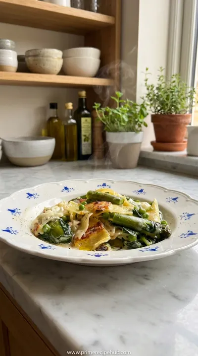 Spring Veg Lasagne