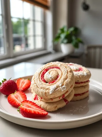 Strawberry Cheesecake Cookies – Best Recipe - cooking process