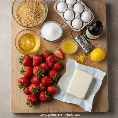 Strawberry Cheesecake Tart – Easy Summer Dessert - cooking process
