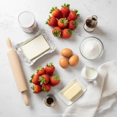 Strawberry Cream Cheese Muffins – Moist, Sweet Bakery-Style - cooking process