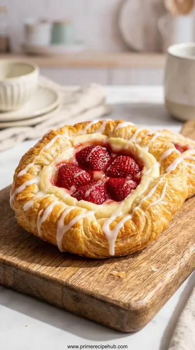 Strawberry Danish with Cream Cheese