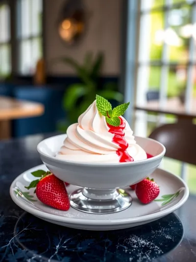 Strawberry Dole Whip – Easy Tropical Dessert - ready to serve