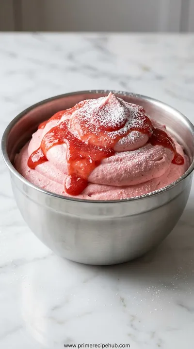 Strawberry Mousse Cake Filling Recipe