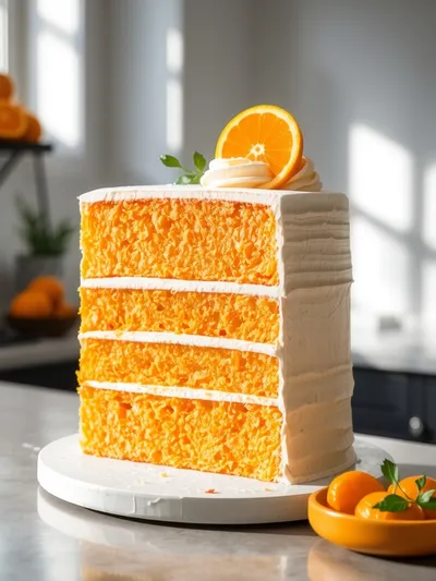 Summer Orange Cake – Moist & Refreshing