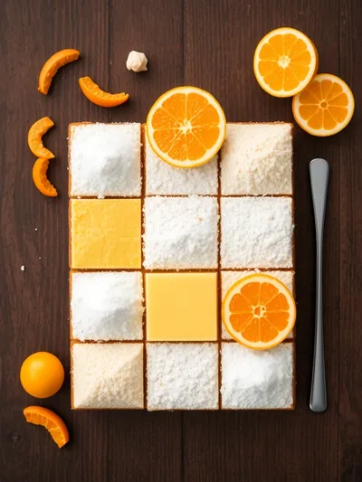 Summer Orange Cake – Moist & Refreshing - ingredients preparation