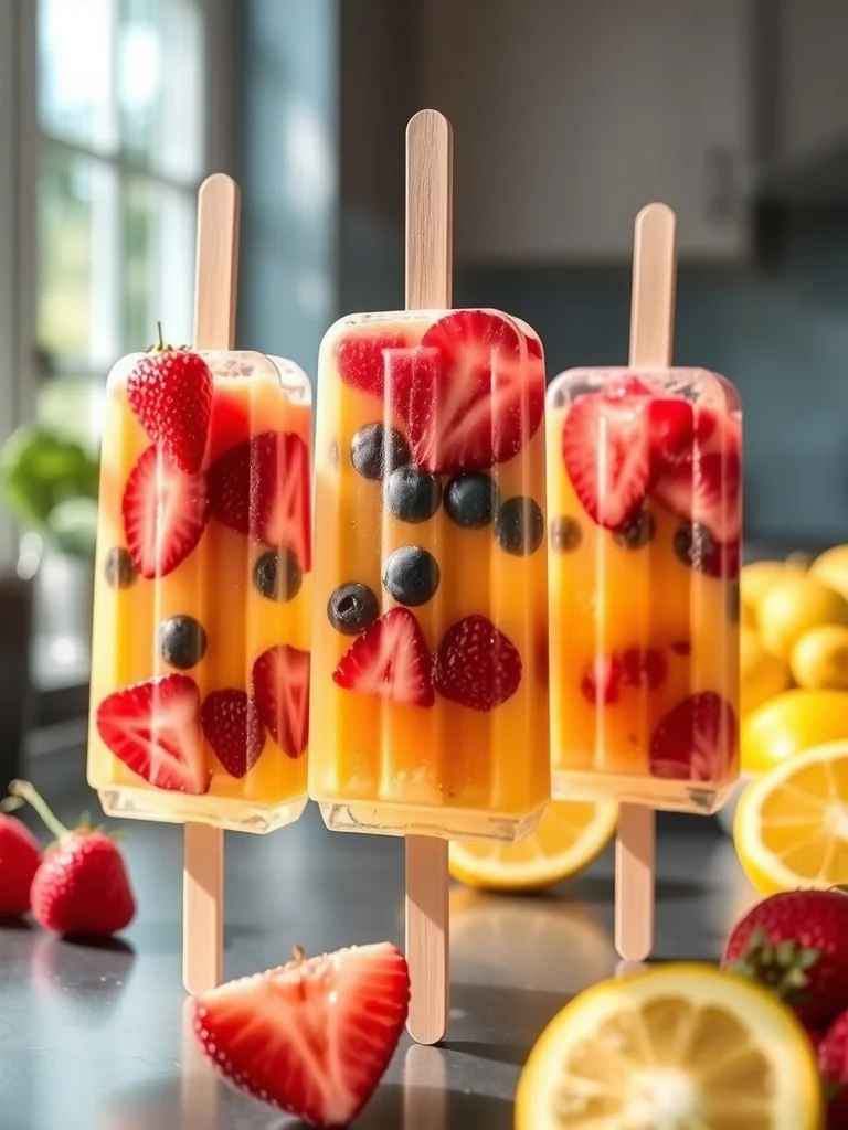Homemade Summer Popsicles – Refreshing Fruit Treat