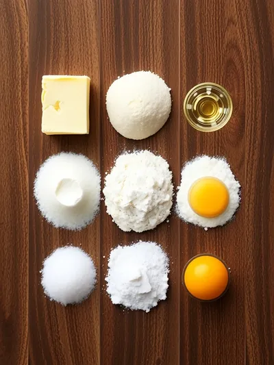 Sun Cookies – Summer Solstice Recipe - ingredients preparation