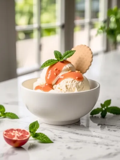 Tropical Guava Ice Cream – Easy & Creamy - ready to serve