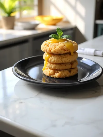 Tropical Mango Cookies Recipe - ready to serve