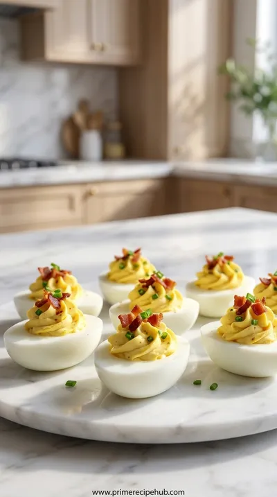 Turkey Deviled Eggs